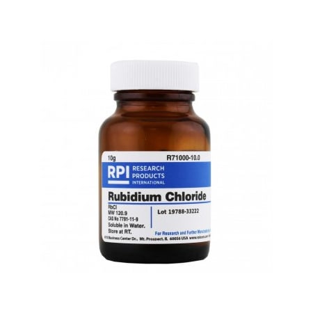 Rpi Rubidium Chloride, 10 G R71000-10.0